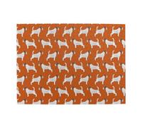 500 Piezas, Rompecabezas para Adultos, Rompecabezas desafiantes, Juego de Rompecabezas para Todos,Jack Russell Terriers Naranja Lindo Perro Jack Russell