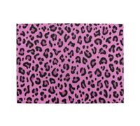 500 Piezas, Rompecabezas para Adultos, Rompecabezas desafiantes, Juego de Rompecabezas para Todos,Leopardo Fucsia Rosa