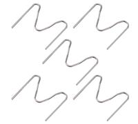 500 Piezas Varilla de Reparación de Parachoques Plata 0,6mm | Unión Resistente, Uso Cómodo, Reparaciones Rápidas, Taller Doméstico, Tubos Metálicos y Aleación