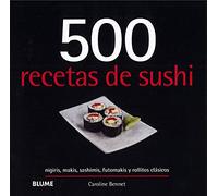 500 recetas de sushi