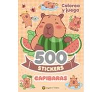 500 Stickers Capibaras. Colorea Y Juega