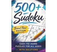 500+ Sudoku Puzzles: Easy-to-Read Sudoku Puzzles | 6x9 inches | 500+ puzzles | ideal for travel, car rides, campfires, or as a stocking stuffer or gift!