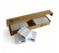 500 Tarjetas PVC ZEBRA vírgenes blancas 30 mil