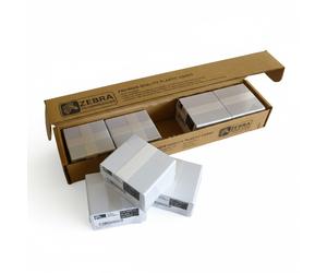 500 Tarjetas PVC ZEBRA vírgenes blancas 30 mil