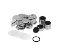500 Uds. Insignia de botón magnético for refrigerador de 25-58MM, materiales de fabricación DIY, piezas de insignia magnética for nevera De múltiples fines(58mm Strong Magnet Button)