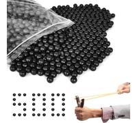 500 Unidades de munición de Centrifugado biodegradables, 8,5 mm, Bolas de Centrifugado, munición para tirachinas, Bolas de Arcilla Dura