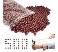 500 Unidades de munición de Centrifugado biodegradables, 8,5 mm, Bolas de Centrifugado, munición para tirachinas, Bolas de Arcilla Dura