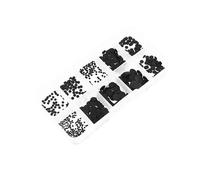 500 Unids/Caja 1,5-8 mm Diferentes Tamaños Almohadillas de Goma Conductoras Kit de Reparación de Teclado para Control Remoto IR Goma Conductora
