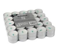 500 velas de té de 37,2 mm de diámetro, 17,9 mm, color blanco, 100% estearina