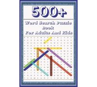 500+ word search puzzle book: 500+ word search with easy to read print and more |6*9 inches ,100 pages| 50+ puzzles gift for vacation , holiday ,and free times