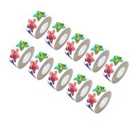 5000 cuentos/pegatinas de corazón/estrellas pegatinas de embalaje autoadhesivas para álbumes de recortes, pegatinas motivacionales para niños recompensa