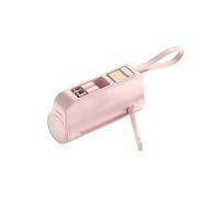 5000 mAh pequeño con soporte contenido y cable de enchufe USB para una carga rápida