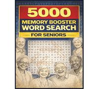 5000 Memory Booster Word Search for Seniors: Enhance Cognitive Health with Puzzles | Large Print Brain Activity | 8.5 x 11 Inches, 252 Pages | Gift for Seniors Seeking Memory Care Book