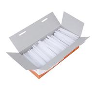 5000 púas de etiquetado de precio estándar de 25 mm para ropa, ropa, juguetes, equipaje, agujas de pistola de etiquetado de plástico blanco