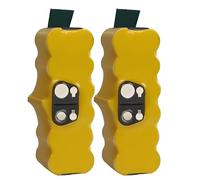 5000mAh 14.4V Compatible Con iRobot Roomba 500 600 700 800 900 Serie Batería De Repuesto Para Aspiradora Y Limpieza Del Hogar Para Uso Diario Roomba 510 650 770 880(2Pcs)