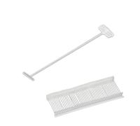 5000PCS 50mm Navetes Púas de Blanco Tag Gun Accesorios Etiqueta, Precio Alfileres Ropa Etiqueta Sujetador Pasadores Hilos De Seguridad Para Etiquetar Pistola Ropa Zapatos Sombreros Joyas Bolsos