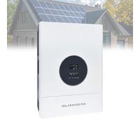 5000W Inversor Híbrido Fuera de Red 48V a 110V 220V Split Phase Baja Frecuencia Onda Senoidal Pura MPPT 120A Cargador AC 30A para Bomba Agua y Compresor Isla(Split Phase)