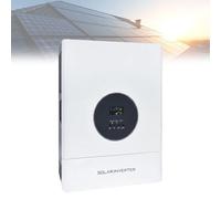 5000W Inversor Híbrido Split Phase 48V a 110V 220V Baja Frecuencia Onda Senoidal Pura Regulador MPPT 120A Cargador AC 30A para Taller Mecánico e Instalación Isla(Split Phase)