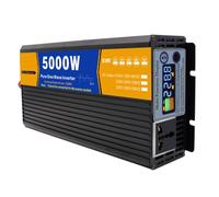 5000W Peak Power Pure Sine Wave Inverter 12V/24V48V/60V/72V a 110V/120V/220V CC a Converter de CA con pantalla LCD, para el camión de botes para el automóvil, energía solar,Dc 72v,AC 220V 60Hz