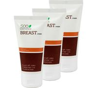 500Cosmetics Breast Cream Crema Para Aumento Senos 3x100ml