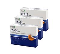 - 500COSMETICS Virility - Capsulas 100% Naturales Performance Potencia del Hombre Acción Inmediata Efecto prolongado Mayor Energía