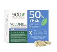 500COSMETICS VOLUME con Zinc, Selenio Antioxidantes, coenzima Q10 y Vitaminas que estimulan la producción de semen y la calidad del esperma (2) 60 Cápsulas
