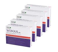 500Cosmetics Woman-Tabletas Naturales Para Aliviar los Síntomas de la Menopausia, Regulación Hormonal y Aumento de la Líbido-Ingredientes Naturales-1 toma diaria-Fabricado y Registrado en la UE (5)