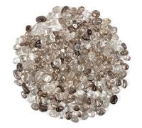 500g Cristales de Cuarzo Ahumado Natural Triturados, Chips Pulidos - Chips de Cristales Curativos al por Mayor, Cristales Triturados y Piedras Preciosas para Manualidades, Hermoso Paquete para Regalo