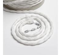500g Pesas para Cortinas 10m Cuerda de Plomo para Cortinas Contrapeso Cortina Varios Gramajes No Se Oxida Sin Ruido, para Mantel de Cortina de Ducha de Cortina - 50 g/m (50g/M)