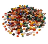 500g Piedras Preciosas Mixtas 8-12mm,Gran Variedad de Colores | Piedras Preciosas Pequeñas,Guijarros para Acuario,Grava de Cristal Natural Pequeña,para Decoración del Hogar,Joyas DIY
