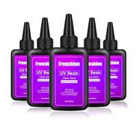 500g Upgrade resina UV dura transparente e inodora, no encoge, curado rápido, adecuado para bricolaje hogar profesional moldeado y revestimiento fabricación de joyas a mano