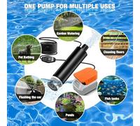 500gph Poderosos Sumergibles Bombas De Sumidero 5 M Cable Para Eliminar Agua La Ventana Del Estanque Pozos Drenaje Barriles Lluvia Para La Piscina