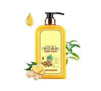 500ml Anti Hair Loss Ginger Shampoo Ginger Hair Regrowth Shampoo Deep Nourish Hair Roots Repair Damage Hair Growth Shampoo