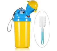 [500ML] BYETOO Orinal Portátil para Bebé y Niño con Cepillo de Limpieza,Taza de Entrenamiento de Orinal,Orinal de Inodoro para Acampar,Coche,Cámping Viajes,para El Coche de Emergencia y Kid Orinal Pee