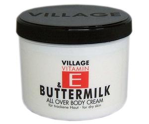 500ml Village Vitamin E Buttermilk All Over Body Cream