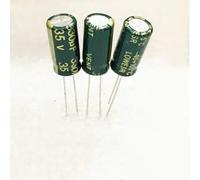 500PCS 330UF 35V LOW Aluminum Electrolytic Capacitor 35V330UF 8X16MM Capacitance Meters