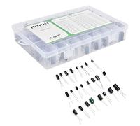 500Pcs Aluminum Electrolytic Capacitor Assortment Kit High Precision Capacitors for LCD Monitor Radio Repair and DIY Electronics Projects 24 Types 50V 16V 25V Capacitance Meters