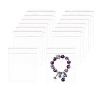 500pcs Bolsas de Celofán Autodhesiva 10x10cm Bolsas de Plástico 25µm Bolsas Planas Transparente OPP para Joyas Pendientes Fotos Caramelo Nueces(9 Tamaños a Elegir)