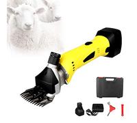 500W Esquiladora Eléctrica Profesional ara Oveja,Dos Baterías, Recargables, Inalámbricas, Para Afeitar Lana de Piel en Ovejas, Cabras, Ganado, Ganado de Granja, Mascotas,9straightteeth
