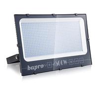 500W Focos LED Exterior, Proyector LED Exterior Impermeable IP66 51000LM Blanco Frío 6000K Angulo 120º Iluminacion Focos LED Exterior Alto Brillo para Jardín, Garaje, Fábrica, Almacén