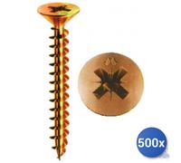 500X Tornillos Autofiles Para Aglomerado Panelvit&Reg; Mustad Tropicalizada Tsp