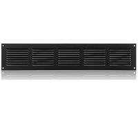 500x100mm Rejilla de Ventilación de Acero Antracita con Mosquitera - Rejillas de Ventilación Metálicas