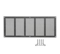 500x200mm Metalica Rejilla de Ventilación con Mosquitera - Galvanizado