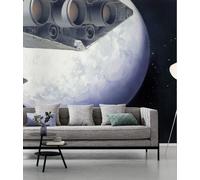 500x250cm Gigante Mural Pintado Star Wars Clásico Stardestroyer Regalo Navidad