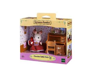 5016 Sorella Coniglio Cioccolato con Scrivania (ex 2204)