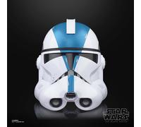 Casco electronico Clone Trooper Star WarsFigura Coleccionable - Idea de Regalo- Mercancia Oficial - Juguetes para Niños y Adultos - Movies Fans - Muñeco para Coleccionistas y Exposición