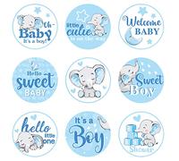 504 piezas de pegatinas de elefante para bebé, pegatinas de caramelo, etiquetas de elefante, pegatinas de besos de elefante, mini decoraciones de chocolate para niñas dulces, suministros de fiesta de