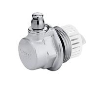 '507621 1 m izquierda AERCAL Tapón para radiador con válvula de drenaje Caleffi
