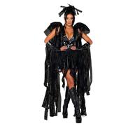 5078 - ngel de las Tinieblas de 4 piezas - Grande / Negro