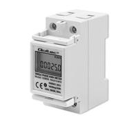 50899 contador digital, montaje para carril DIN LCD 1 fase 230V QOLTEC